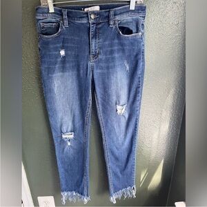 Free People Womens Size 28 Skinny Jeans Blue